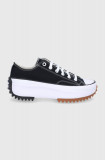 Tenişi Converse Run Star Hike Low &#039;Black Gum&#039; culoarea negru 168816C-BLACK