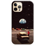 Husa compatibila cu Apple iPhone 13 Pro Max model Retro Cinema, Silicon, TPU, Viceversa