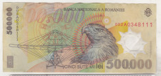 bnk bn Romania 500000 lei 2000 , polimerica , Ghizari , vf foto
