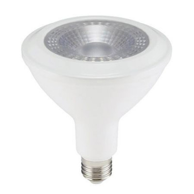 Bec LED E27 14W alb cald V-TAC, PAR38 3000K cip samsung foto