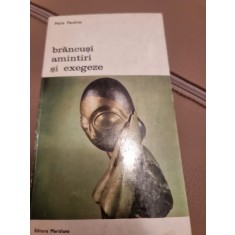 Brancusi amintiri si exegeze - Petre Pandrea