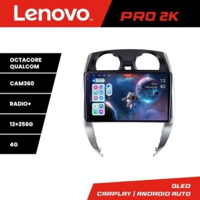Navigatie Nisan Note 2012-2019 Android radio gps internet 8 core QLED 2K 12+256 360 Lenovo CarStore Technology foto