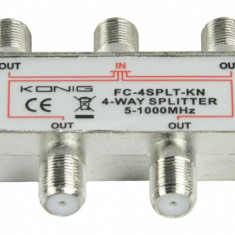 Distribuitor semnal TV 4 cai 862 Mhz Konig