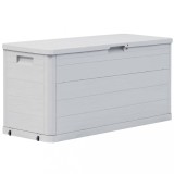 Lada de depozitare pentru gradina, 280 L, gri deschis GartenMobel Dekor, vidaXL