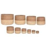 Ghiveci Home ESPRIT Bicolor Fibră Urban