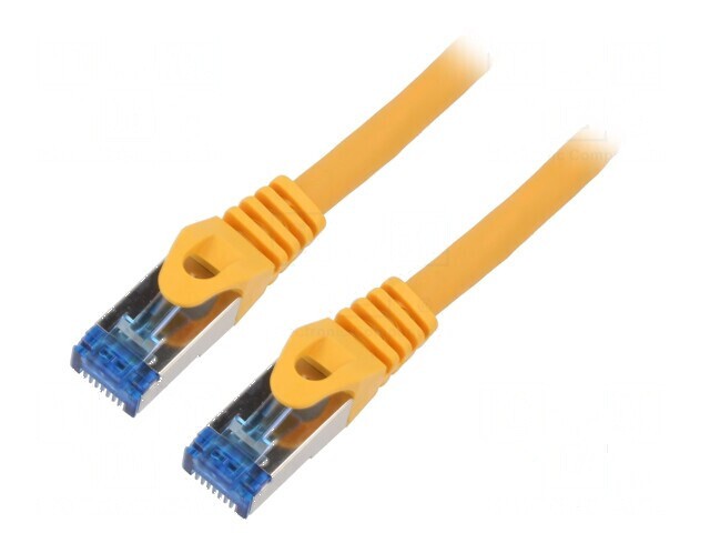 Patch cord S/FTP 6a CCA LSZH portocalie 2m 26AWG