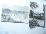 2 Ilustrate Eforie Sud 1963 si 1967 Plaja si Teatrul de vara, Circulata, Fotografie