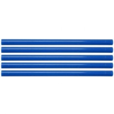 Baton silicon pentru pistol lipit, albastru, 24 buc, 7x100 mm