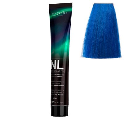 Vopsea albastra directa vegană NL Lumini Nordice Maxxelle 100 ml