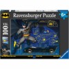 Puzzle Batman Cu Masina, 100 Piese, Ravensburger