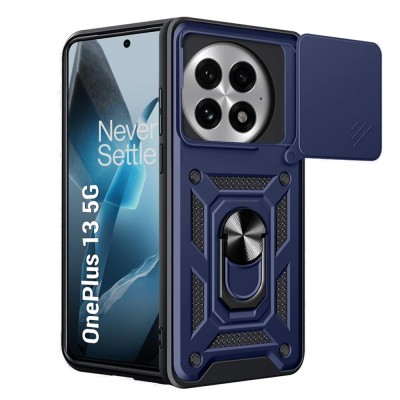 Husa OnePlus 13 protectie camera Techsuit CamShield Series, albastru foto