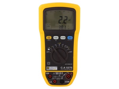 Multimetru digital LCD True RMS 6000 conturi foto