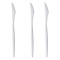 Set Cuțite Masă, Slim, Oțel Inoxidabil, Lame Zimțate, 22cm, 3 Bucăți