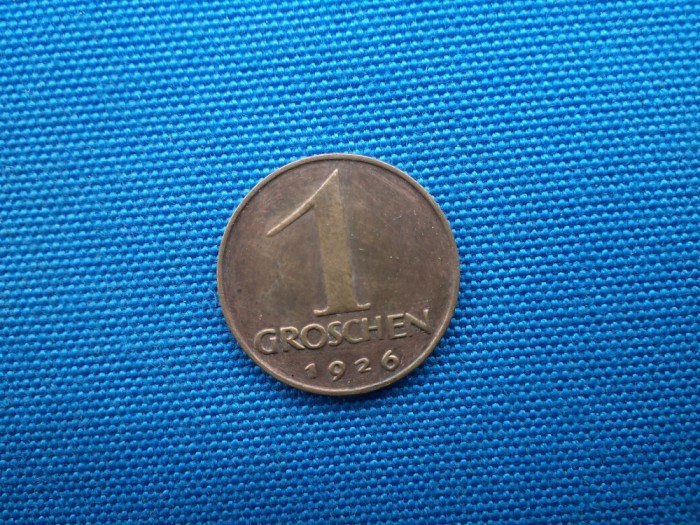 1 GROSCHEN 1926 AUSTRIA