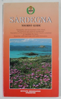 SARDEGNA , TOURIST GUIDE , TEXT IN LIMBA ENGLEZA , 1991 foto