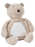 Smallstuff Activity Bear &amp; Mirror, Wool Boucle Nature (40048-06)