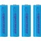 Acumulatori reincarcabili Esperanza, 4 buc, AA, Ni-MH, 2000MAH, 1,2V, AAA, albastru