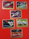 MANAMA, SPACE - SERIE COMPLETĂ ȘTAMPILATĂ CU URME DE ȘARNIERĂ