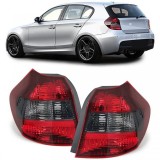 Lumini spate rosii negre fumurii dreapta stanga potrivite pentru BMW Seria 1 E81 E87 04-07 Performance AutoTuning