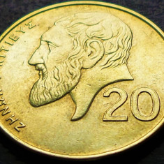 Moneda 20 CENTI - CIPRU, anul 1992 *cod 4609
