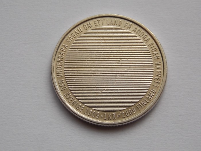 1 Krona 2009 SUEDIA-COMEMORATIVA (Separation from Finland, 200 Anniversary)