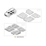 SET COVORASE CAUCIUC DUSTER I, 8201581618