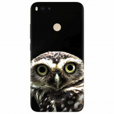 Husa silicon pentru Xiaomi Mi A1, Owl In The Dark