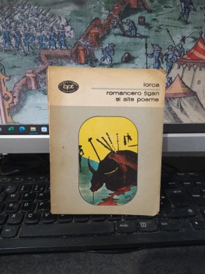 Lorca, Romancero țigan și alte poeme, Biblioteca pentru toți nr. 944, editura Minerva, București 1977, 151 foto