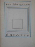 DATORIA POEZII PRINCEPS TIRAJ 920 EX.-ION MURGEANU-228627