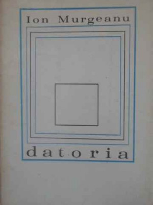 DATORIA POEZII PRINCEPS TIRAJ 920 EX.-ION MURGEANU-228627 foto
