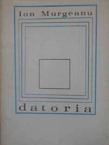 DATORIA POEZII PRINCEPS TIRAJ 920 EX.-ION MURGEANU-228627