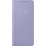 Husa de protectie Samsung pentru Galaxy S21 Plus, Smart LED View Cover, Violet