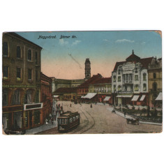 1915 - Oradea, piata Bemer (jud. Bihor)