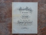 Eugene Ketterer - Grand Galop de Concert, Op. 24, Ediție Schott (Mainz)