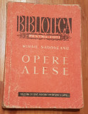 Opere alese de Mihail Sadoveanu 1952