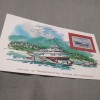 CARD SUVENIR CU TMBRU NESTAMPILAT /E MAI MARE CA CP/ BAILIWICK OF GUERNSEY