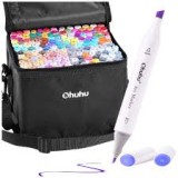 Set 160 carioci - Ohuhu Dual Tips - Multicolor | Ohuhu