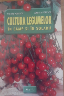 Cultura legumelor in c&amp;acirc;mp și solarii - Victor Popescu foto