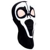 Cagula unisex IdeallStore&reg;, Ghost Face, bumbac, marime universala, imprimeu, neagra