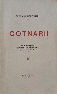 Cotnarii - Elena M. Herovanu foto