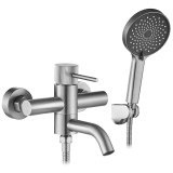 Baterie pentru cada Rea Lungo Stripe Brush Nickel