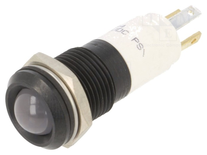 Lampă de control LED 24V DC &Oslash;14mm