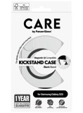Care By Panzerglass Feature Case Transparent M. Sort Kickstand &amp; Qi Compatible Samsung S25 Edge