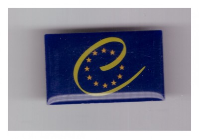 Insigna steag Uniunea Europeana - Editions Atlas, cu pin foto