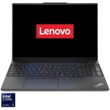 Laptop Lenovo ThinkPad E16 Gen 2 cu procesor Intel&reg; Core&trade; Ultra 5 125U pana la 4.3GHz, 16 WUXGA, IPS, 32GB DDR5, 1TB SSD, Intel&reg; Graphics, No OS, Blac
