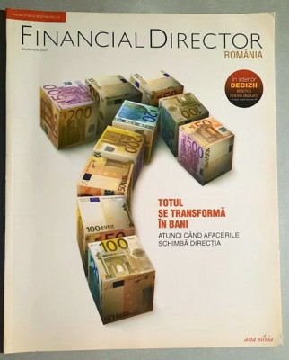 Revista Financial Director Romania - septembrie 2007 foto