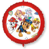 Balon folie paw patrol rotund 46 cm