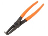 Cleşti pentru inele de blocare interior 85-165mm &icirc;n unghi