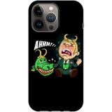 Husa compatibila cu Apple iPhone 13 Pro Max model Baby Loki, Silicon, TPU, Viceversa, Transparent, Carcasa