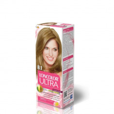 Vopsea de Par Permanenta LONCOLOR Ultra 8.1, 100 ml, Blond Bej, Vopsea de Par LONCOLOR, Vopsea de Par Blond Bej, Vopsea Blond Inchis de Par, Produse d